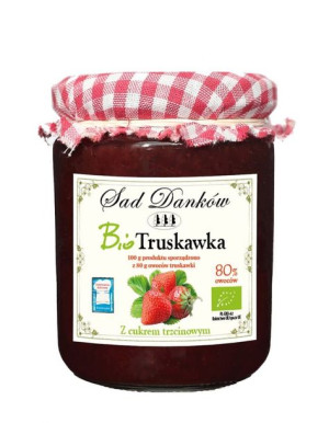 Lumarko Truskawka 80 % Z Cukrem Trzcinowym Bio 270 G!