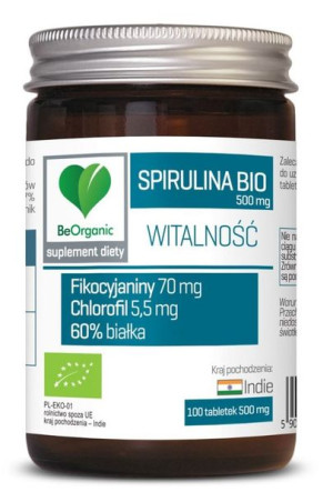 Lumarko Spirulina Bio 100 Tabletek (500 Mg)!