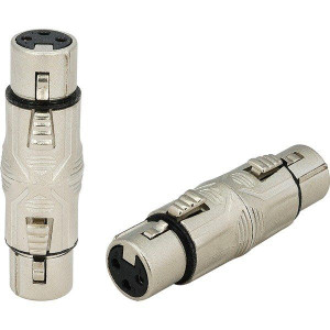 Złącze XLR żeński 3 Pin / XLR żeński 3 Pin RA3XFF