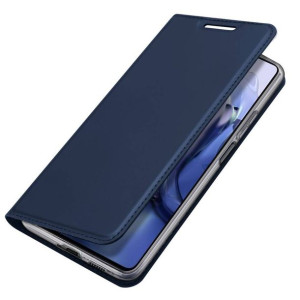 Etui XIAOMI MI 11T z klapką Dux Ducis skórzane Skin Leather granatowe