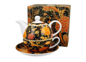 Filiżanka z dzbankiem i spodkiem / Tea for One CRAY FLORAL William Morris