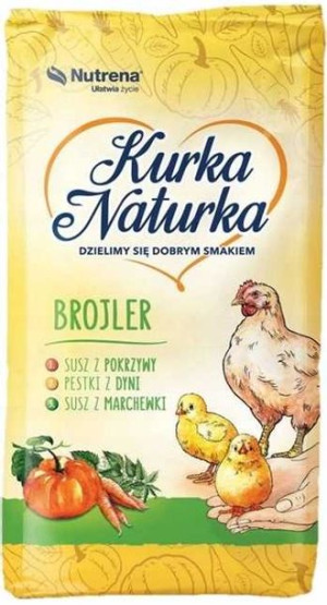 NUTRENA KURKA NATURKA Pasza BROJLER 3 dla kur 25