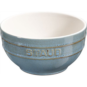 Staub Miska okrągła 14 cm, antyczny turkusowy