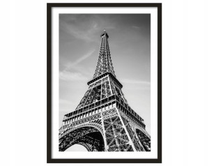 Obrazek w ramie Plakat Wieża Eiffla Paris XXL