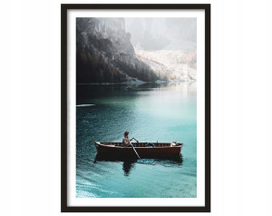Plakat w ramce Obrazek Górski Krajobraz Woda XXL