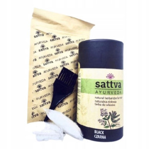 Henna czarna 150g Sattva