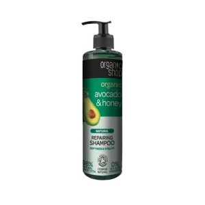 Szampon do włosów odbudowujący awokado i miód 280ml Organic Shop