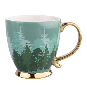 Filiżanka do kawy i herbaty porcelanow Misty Forest 400 ml