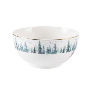 Miska salaterka porcelanowa Misty Forest 14 cm