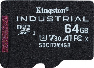 Kingston Industrial microSDHC 64GB Class 10 A1