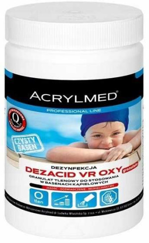 Acrylmed Granulat Do Dezynfekcji Wody Dezacid Vr Oxy 0,4kg