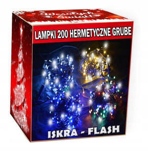Lampki Choinkowe Led 200 Hermetyczne - Zewnętrzne