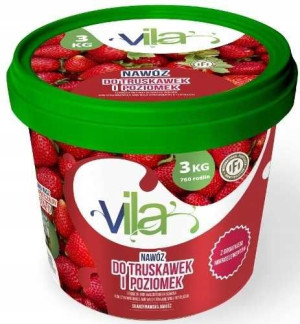 VILA Nawóz do truskawek i poziomek wiaderko 3kg