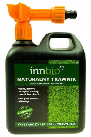 INNBIO Innbio Naturalny nawóz na trawę trawnik 600m2 2l