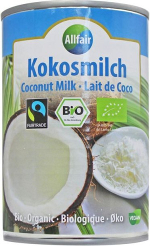Lumarko Coconut Milk - Napój Kokosowy (18% Tłuszczu) Fair Trade Bio 400 ML