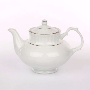 Czajnik porcelana Chodzież Iwona Złoty Pasek 1,6 l