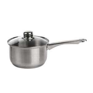 Rondel ze stali nierdzewnej z pokrywką szklaną Fabio 1,9 l