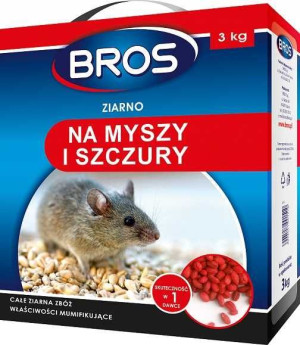 BROS Trutka - ziarno na myszy i szczury 3 kg