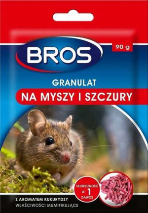 BROS Trutka granulat myszy i szczury saszetka 90g
