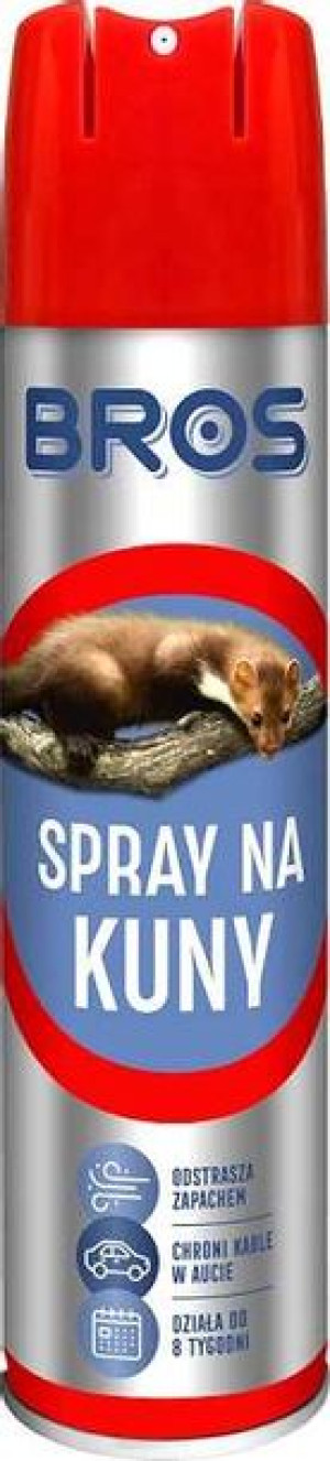 Bros Spray Na Kuny Odstraszacz Działa 8 Tyg. 0,4l