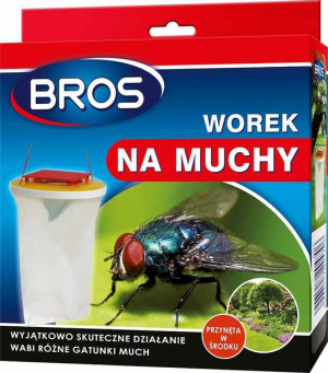 Bros Worek Na Muchy Wabik Przynęta Pułapka Do Much