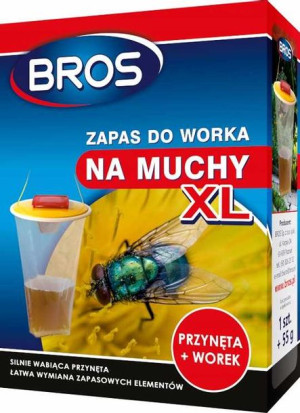 Bros Zapas Do Worka Na Muchy Xl Wabiąca Przynęta