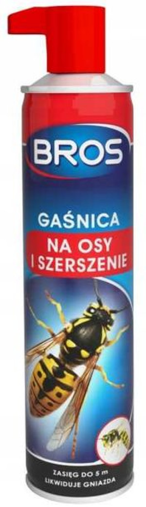 Bros Gaśnica Na Osy Szerszenie Spray 600ml
