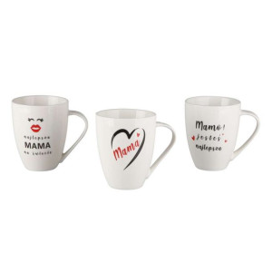 Kubek porcelanowy  450 ml. Mama  3 dek.