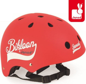 Kask czerwony 47-54cm, Janod