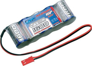 LRP 1600mAh 6V 2/3A NiMh BEC - Płaski