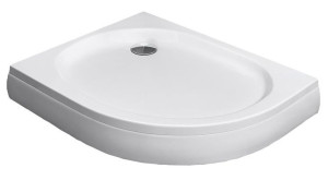 RADAWAY Brodzik półokrągły Patmos E 120x90 Lewy