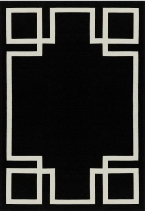 Dywan Carpet Decor Art Deco HAMPTON black 160x230cm