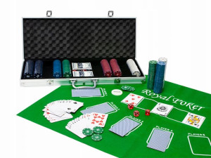 Karty Zestaw Do Pokera Gra 500 Royal 2 Talie Poker