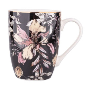 Kubek porcelanowy Black Lily 300 ml