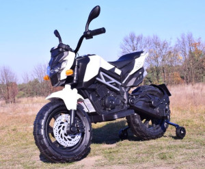 !HIT! NAJWIĘKSZY Motor na akumulator cross+metal amortyzatory+gaz w manetce