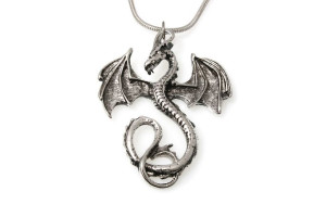 NASZYJNIK SMOK CELTYCKI celtic dragon