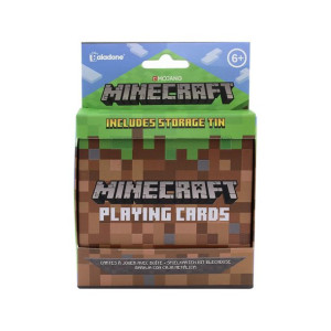 Karty do gry Minecraft w metalowej puszce