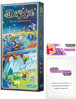 2w1 DIXIT 9 10 Rocznica gra planszowa roku Rebel top BGG + koszulki