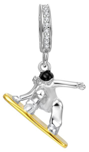 Charms Srebro Limitowana Edycja by Czerwiński - SNOWBOARD