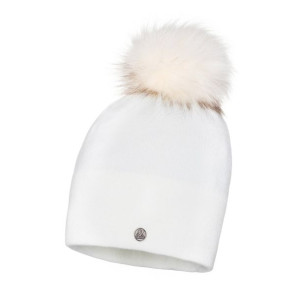 Czapka damska z pomponem