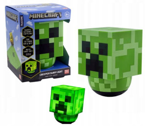 Lampka Creeper Minecraft Kołysząca Się / Licencja