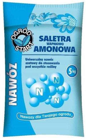 OGRÓD START Saletra wapniowo-amonowa nawóz uniwersalny 5kg