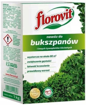 Florovit Nawóz Do Bukszpanów I Żywopłotów 1kg