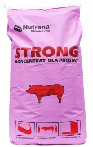 NUTRENA Koncentrat STRONG dla prosiąt świń 25kg