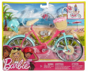 Barbie - Rower Dla Lalki Różowy Dvx55