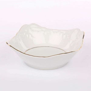 Salaterka kwadratowa porcelana Ćmielów Rococo (3604) 14 cm