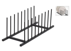 Stojak na talerze organizer metalowy
