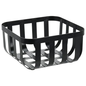 Koszyk metalowy czarny Loft 19,5 cm