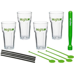 Szklanki do Mojito zestaw 13 elementów