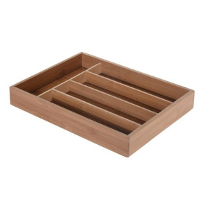 Bambusowy organizer na sztućce